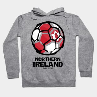 Northern Ireland Football Country Flag Hoodie